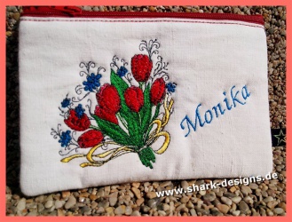 Embroidery Design Tulips...
