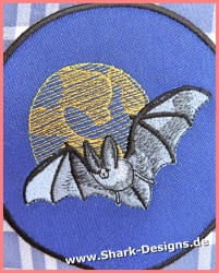 Embroidery file bat, not...