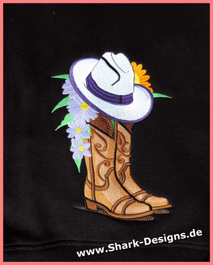 24+ Cowboy Boots Embroidery Design