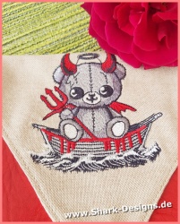 Devil Bear embroidery file...