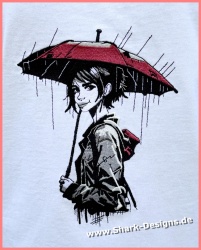 Embroidery file Rainy Girl