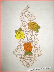 Embroidery Design Rose Zen...