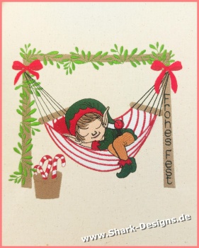 Embroidery file elf break