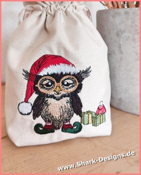 Embroidery file Elf Owl in...