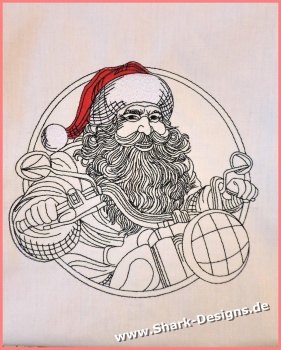 Santa Sketch - quick and easy