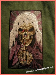 Embroidery Design THE SKULL...