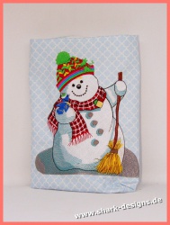 Embroidery Design  Snowman...