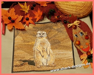 Embroidery design meerkat...