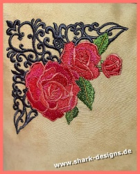 Embroidery file Rose...