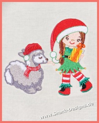 Embroidery file Elf Girlie...