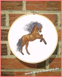 Embroidery file wild horse...